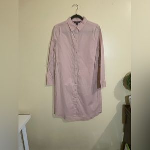 IMNYC Women’s Button Up Dress Blush Pink